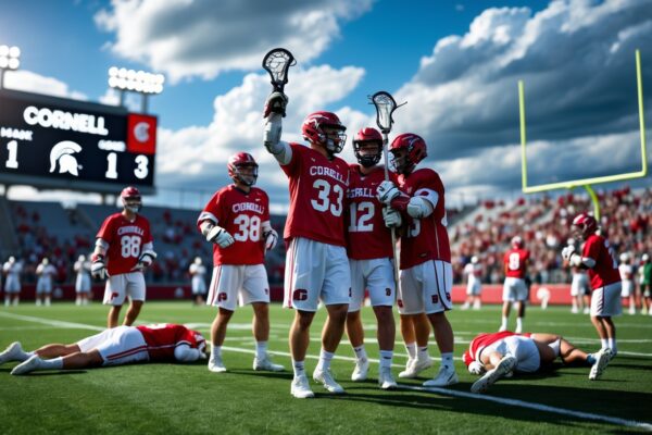 Spartans stunned by Cornell goal with 10 seconds left, 4-3