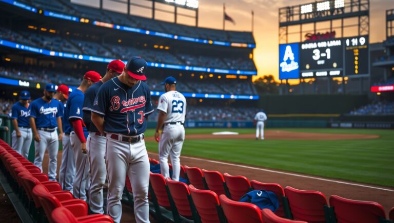 Braves look lifeless again in 3-1 loss to Dodgers
